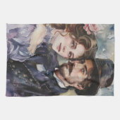 Linge De Cuisine Couple Victorien (Horizontal)