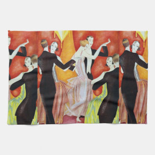 Linge De Cuisine Couples dansants des années 1920
