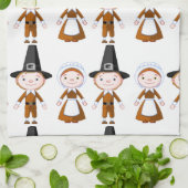 Linge De Cuisine Couples de pèlerin (Plié)