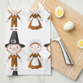 Linge De Cuisine Couples de pèlerin (Quart Plié)