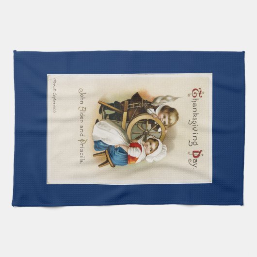 Linge De Cuisine Couples de pèlerin (Horizontal)