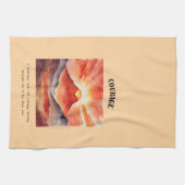 Linge De Cuisine Courage Affirmation cadeau spécial (Horizontal)