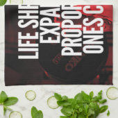 Linge De Cuisine Courage - Motivation de l'entraînement (Plié)