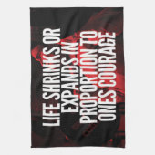 Linge De Cuisine Courage - Motivation de l'entraînement (Vertical)