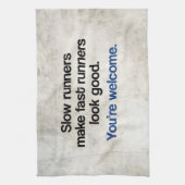 Linge De Cuisine Coureurs lents (Vertical)