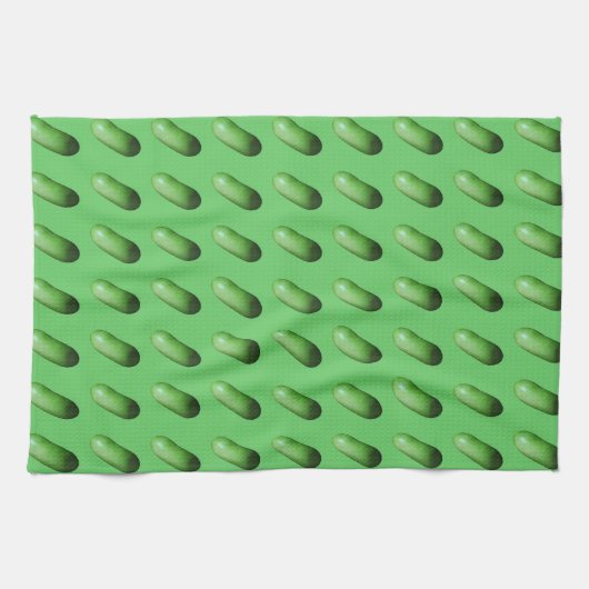 Linge De Cuisine Courge verte (Melon d'hiver) (Horizontal)