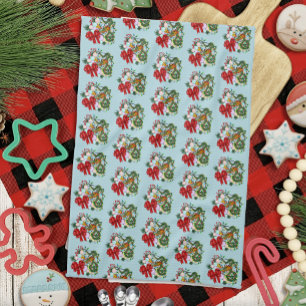 Linge De Cuisine Couronne de Noël Dragon Chinois Fantastique