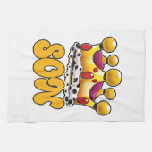 Linge De Cuisine Couronne de roi de fils (Horizontal)