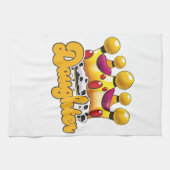 Linge De Cuisine Couronne des rois filles (Horizontal)