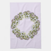 Linge De Cuisine Couronne d'Hydrangea (Vertical)