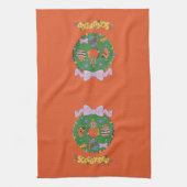 Linge De Cuisine Couronne graphique de snack de vacances de Scooby- (Vertical)