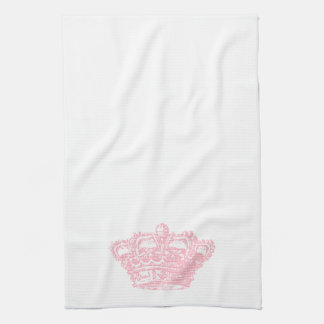 Linge De Cuisine Couronne rose