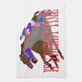 Linge De Cuisine course de chevaux 2016 de temps de Derby (Vertical)