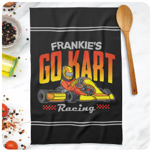 Linge De Cuisine Course de karting personnalisée sur circuit de cou