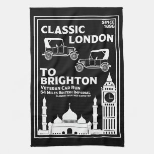 Linge De Cuisine Course De Voiture Vétérinaire De Londres À Brighto