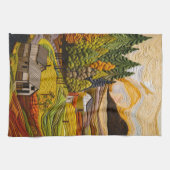 Linge De Cuisine Courtepoint de ferme (Horizontal)