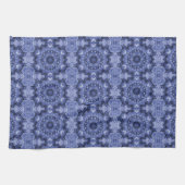 Linge De Cuisine courtepointe bleue (Horizontal)