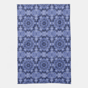 Linge De Cuisine courtepointe bleue