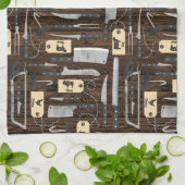 Linge De Cuisine Couteaux bouchers (Plié)