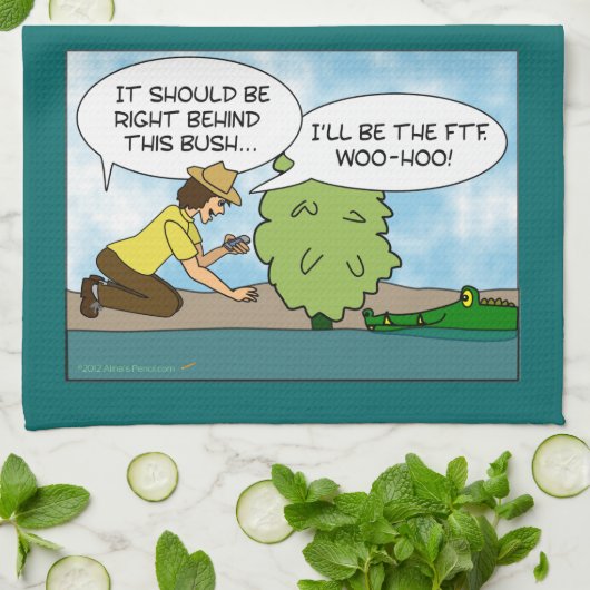 Linge De Cuisine Coutume extrême drôle de cadeau de Geocaching de (Plié)