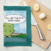 Linge De Cuisine Coutume extrême drôle de cadeau de Geocaching de (Quart Plié)