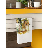 Linge De Cuisine Couvert Émeraude