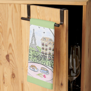 Linge De Cuisine Couverts fantaisistes Tour Eiffel de Paris