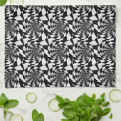 Linge De Cuisine Couverture à vortex d'illusion optique (Plié)