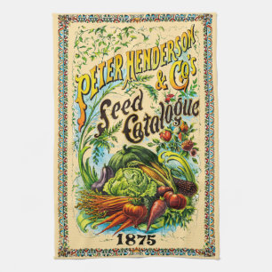 Linge De Cuisine Couverture de catalogue de graines de l'ère victor