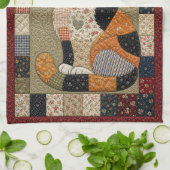 Linge De Cuisine Couverture de chat calico (Plié)