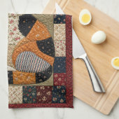 Linge De Cuisine Couverture de chat calico (Quart Plié)