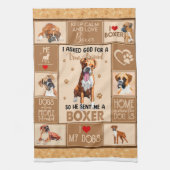 Linge De Cuisine Couverture de chien de boîte personnalisée, cadeau (Vertical)