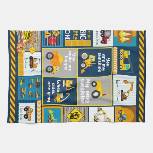 Linge De Cuisine Couverture de construction, cadeaux de constructio (Horizontal)