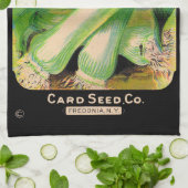 Linge De Cuisine Couverture de l'enveloppe de la société Card Seed  (Plié)