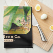 Linge De Cuisine Couverture de l'enveloppe de la société Card Seed  (Quart Plié)