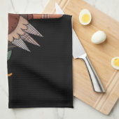 Linge De Cuisine Couverture de Thanksgiving patchwork dinde automne (Quart Plié)