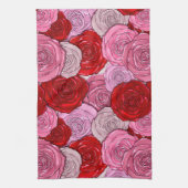 Linge De Cuisine Couverture des Roses (Vertical)