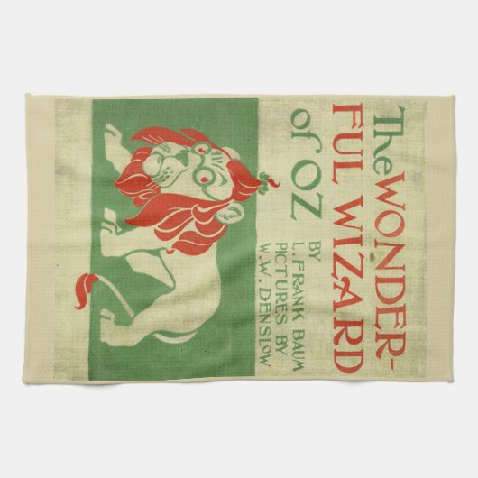 Linge De Cuisine Couverture originale de magicien d'Oz (Horizontal)