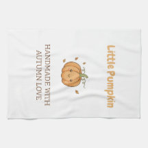 Couverture personnalisée de bébé Petite Citrouille