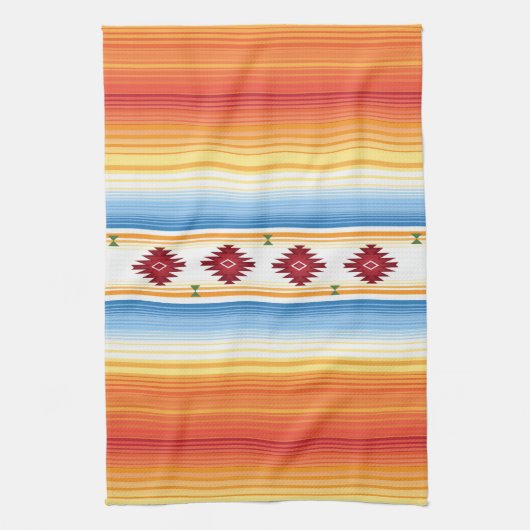 Linge De Cuisine Couverture traditionnelle de Serape de Mexicain (Vertical)
