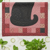 Linge De Cuisine Couvre-lit Chat Noir  (Plié)