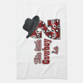 Linge De Cuisine Cowboy 2e anniversaire (Vertical)
