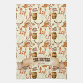 Linge De Cuisine Cowboy occidental cowgirl rodéo cheval thème (Vertical)