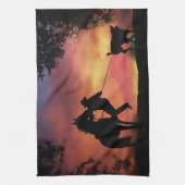 Linge De Cuisine cowboy Roping Rodeo (Vertical)