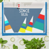 Linge De Cuisine Cowes île de Wight Yacht Regatta (Plié)