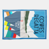 Linge De Cuisine Cowes île de Wight Yacht Regatta (Horizontal)