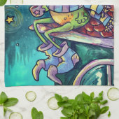 Linge De Cuisine Cozy Frog Christmas & New Year Card (Plié)