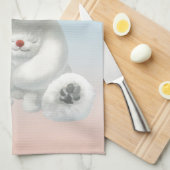 Linge De Cuisine Cozy Plush Moment: Smiling Bichon Hugging Mini Pup (Quart Plié)