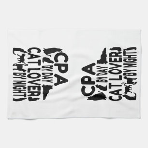 LINGE DE CUISINE CPA AMOUREUX DES CHATS