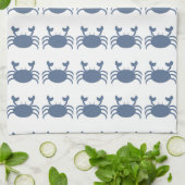 Linge De Cuisine Crabe bleu (Plié)